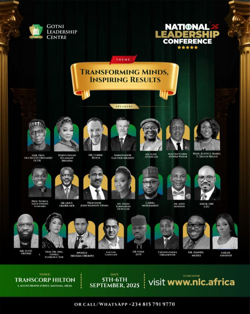 NATIONAL LEADERSHIP CONFERENCE FLYER