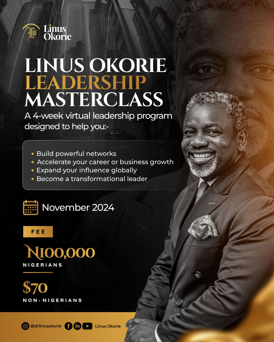 LINUS OKORIE LEADERSHIP MASTERCLASS