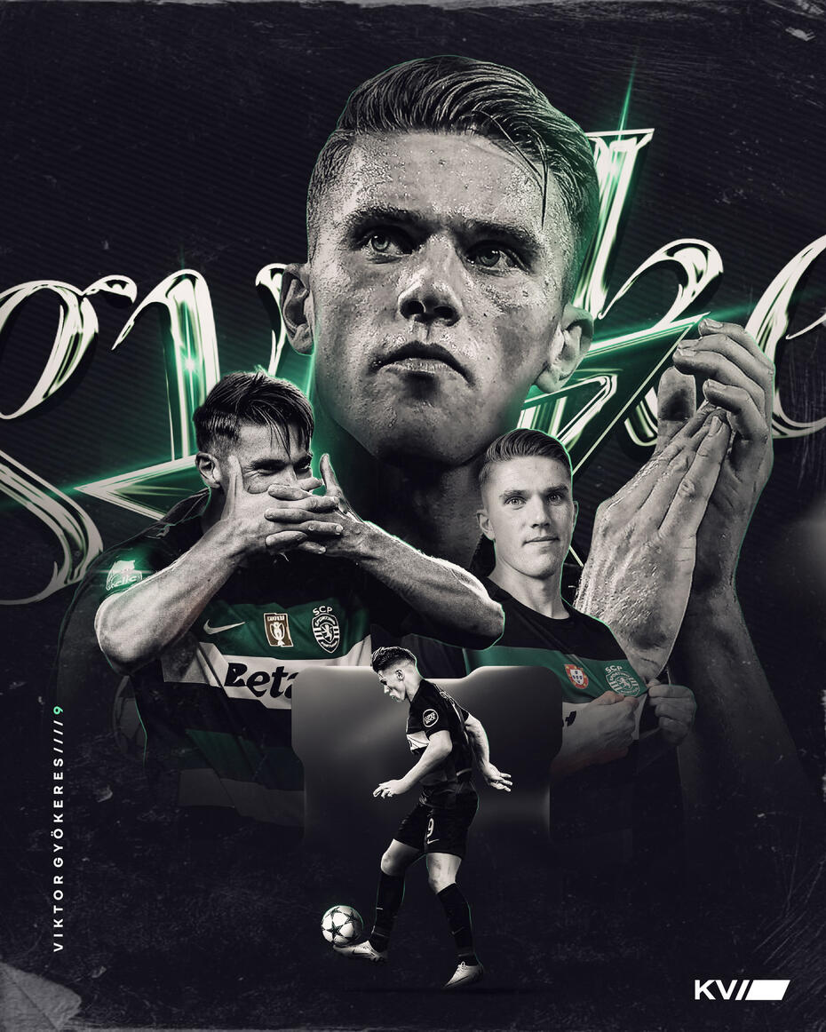 GYOKERE FOOTBALL ART